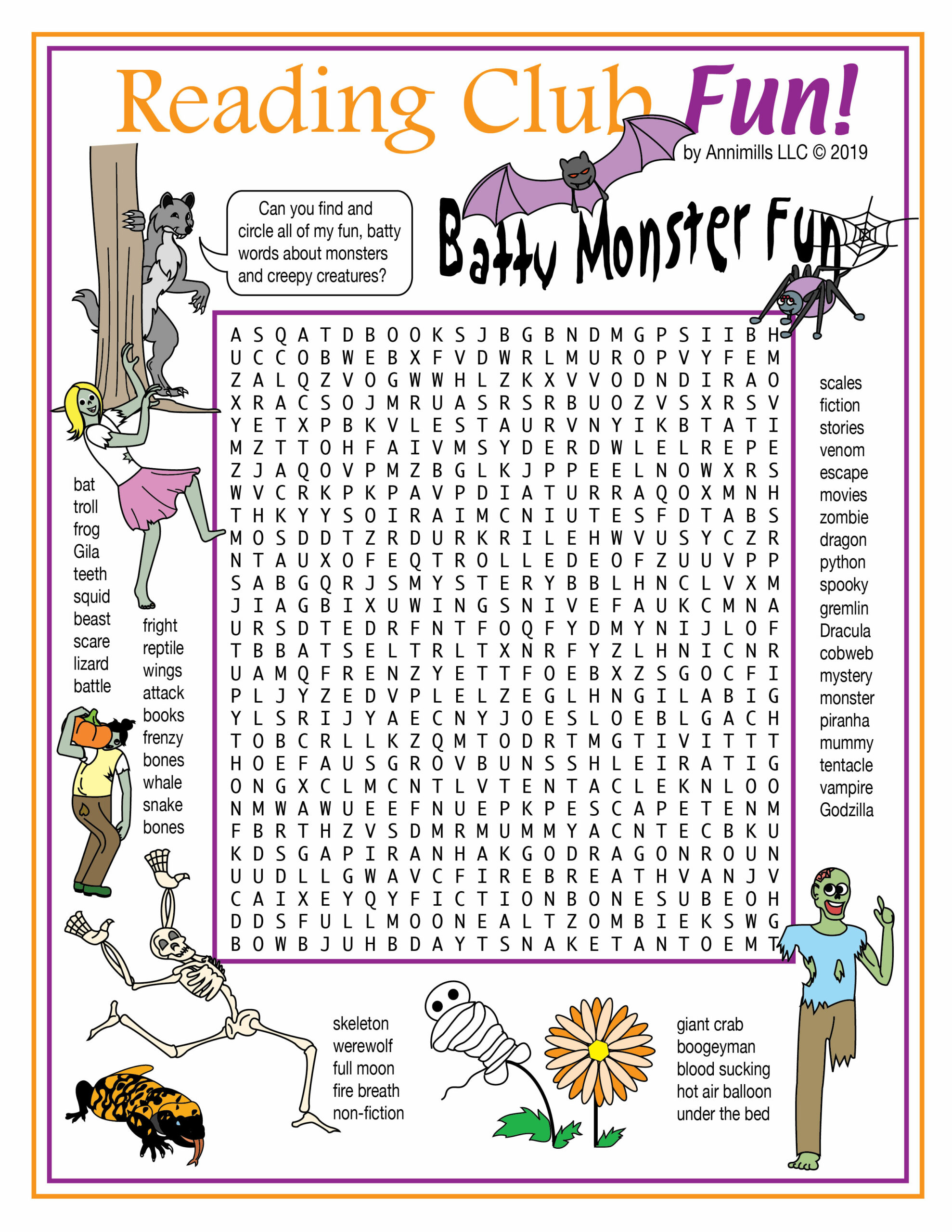 Monster Mix Up Printable Puzzles Fun Anytime Crosswords Word Searches Made By Teachers Monster Mix Up Printable Puzzles Fun Anytime Crosswords Word Searches Made By Teachers