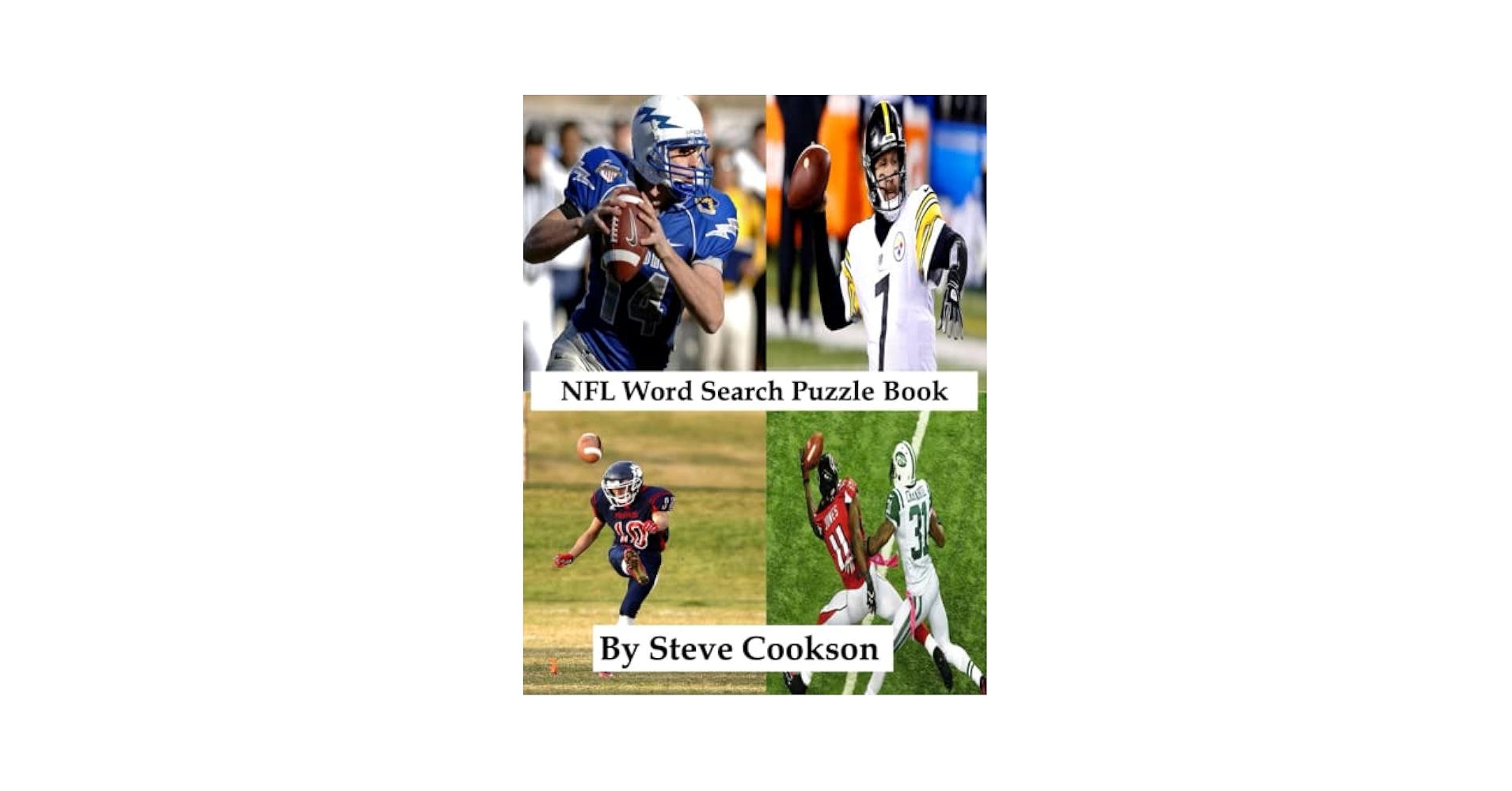NFL Word Search Puzzle Book Every NFL Contracted Player For Every Team From The NFC And AFC Leagues Cookson Steve 9798351289090 Amazon Books