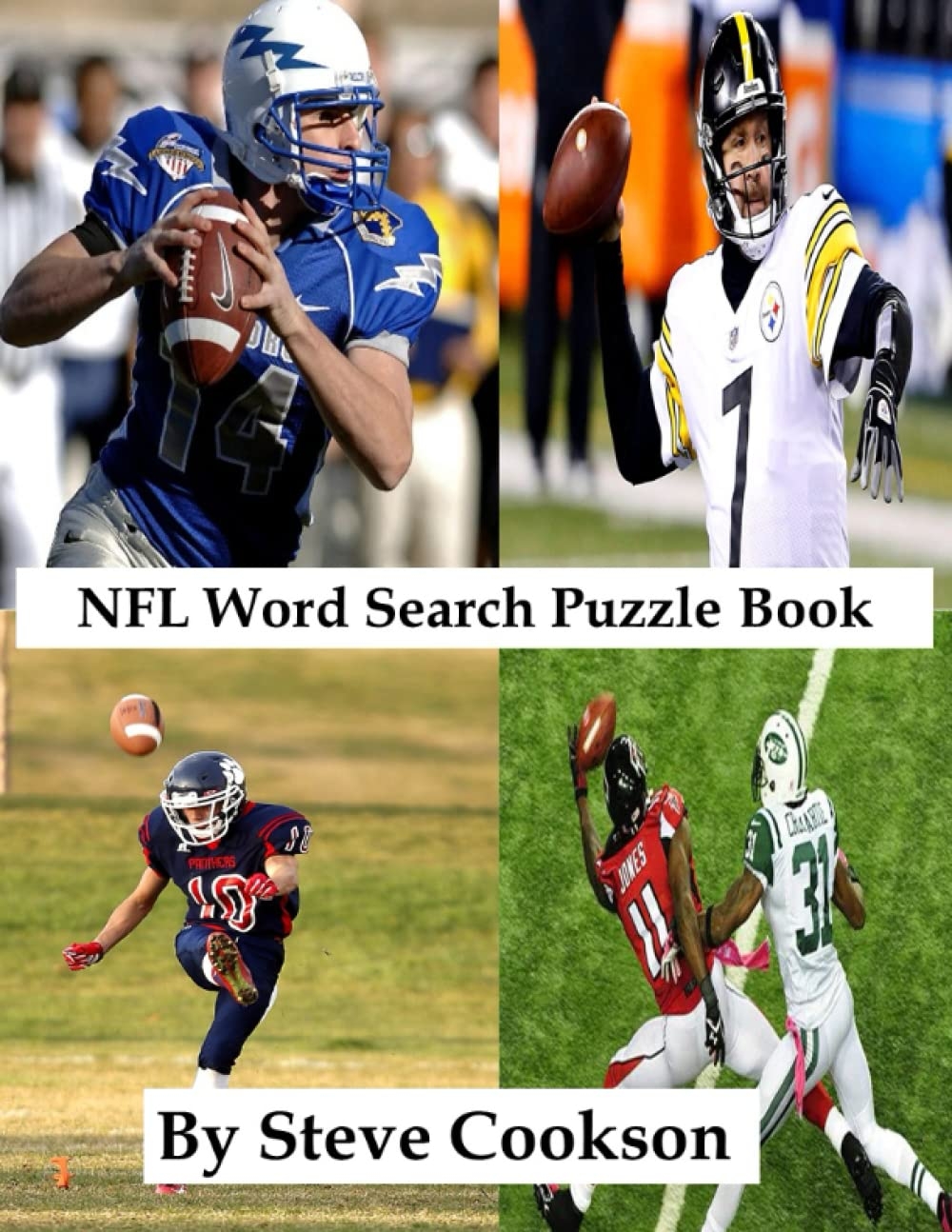 NFL Word Search Puzzle Book Every NFL Contracted Player For Every Team From The NFC And AFC Leagues Cookson Steve 9798351289090 Amazon Books