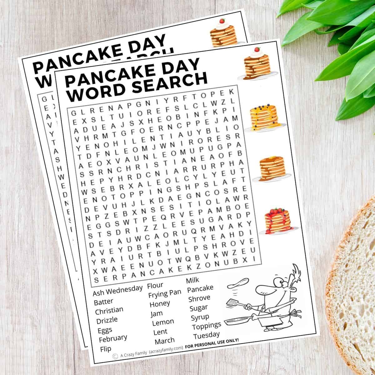 Elementary School Word Search Printable