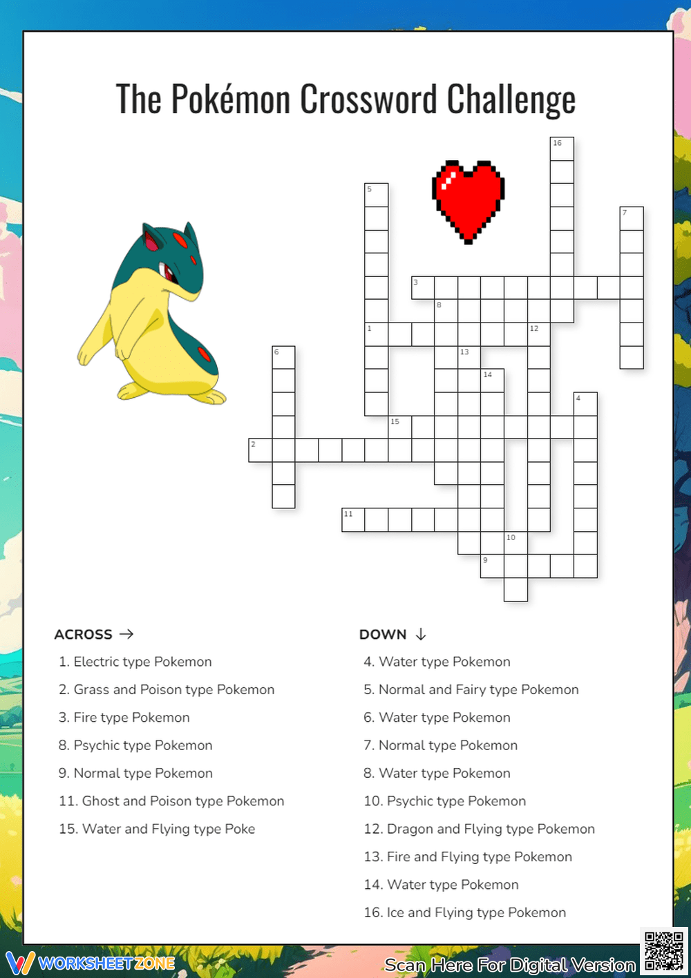 Pokemon Word Search For Kids Pdf
