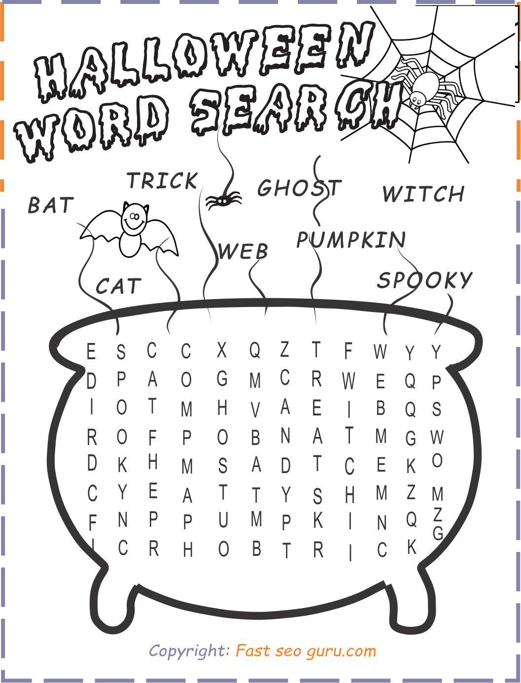 Word Search Coloring Pages To Print
