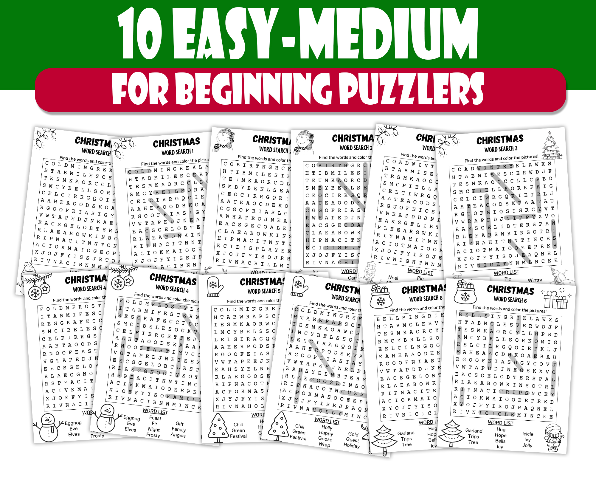 Printable 20 Christmas Word Search Puzzle For Kids PDF Fun Christmas Party Game Kids Word Search Made By Teachers Printable 20 Christmas Word Search Puzzle For Kids PDF Fun Christmas Party Game Kids Word Search Made By Teachers