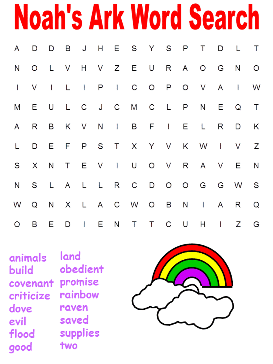 Free Printable Christian Word Search For Kids