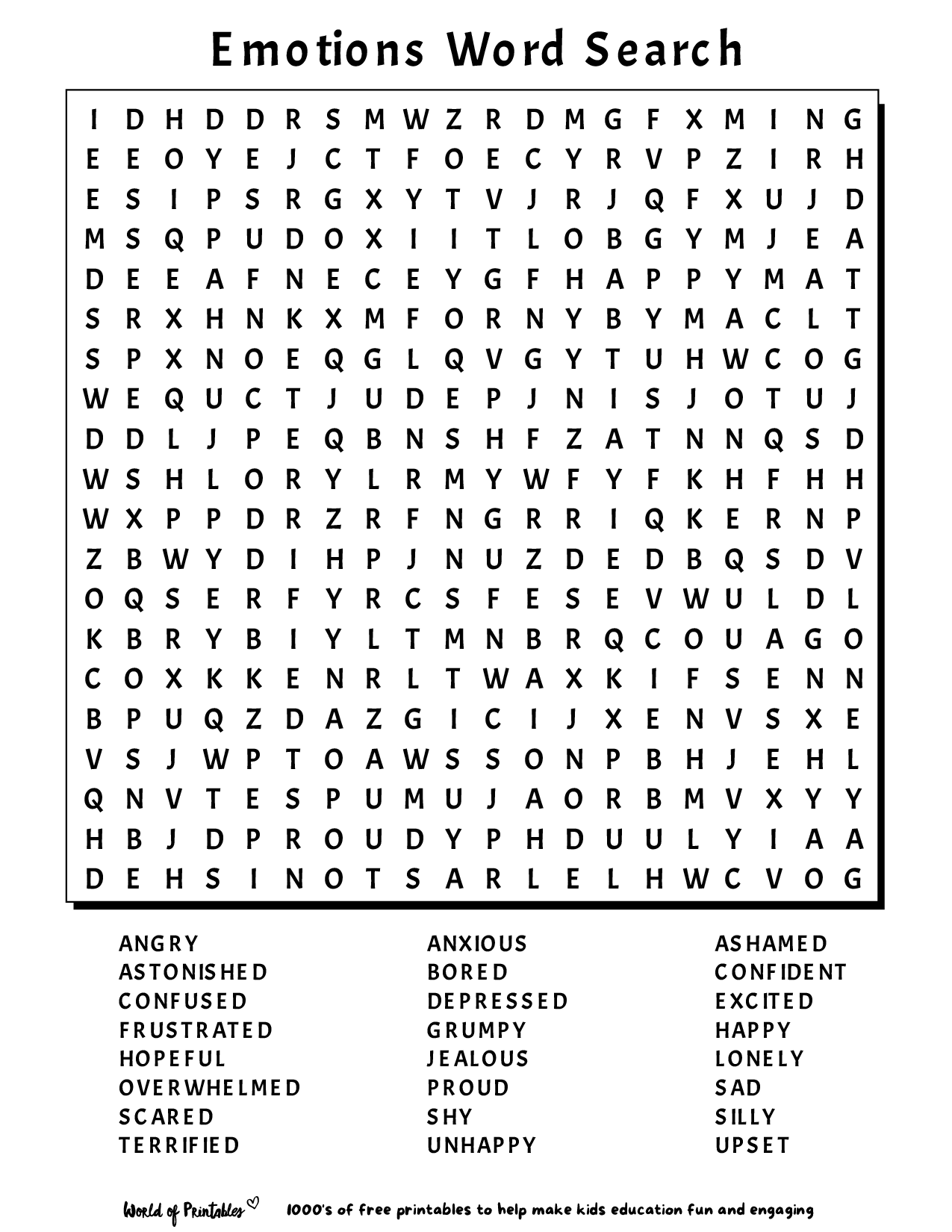 Fall Word Search Printable For Adults Pdf