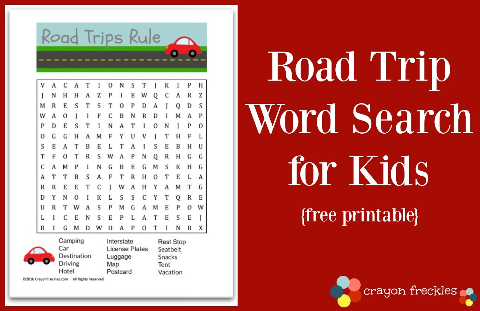 Free Kid Word Search Printables Free Kid Word Search Printables