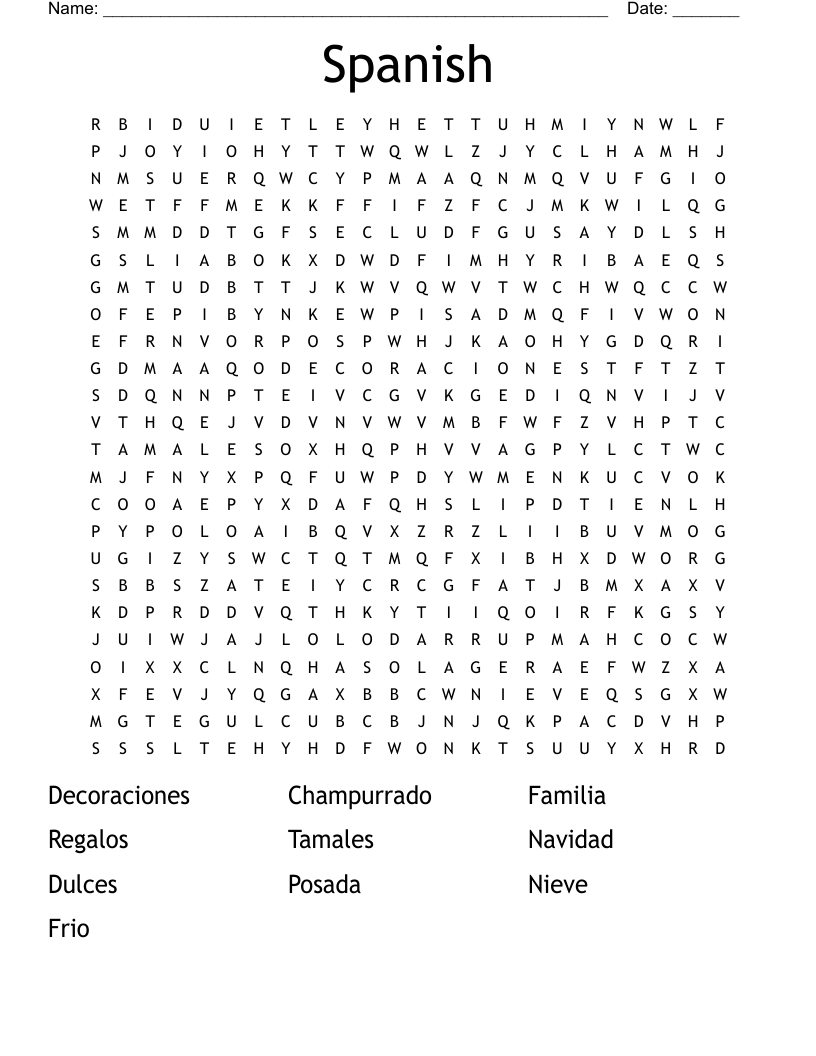 spanish word search wordmint