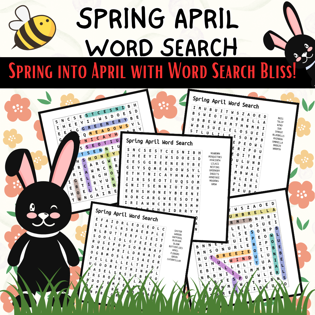 100 Word Search Printables Large Print