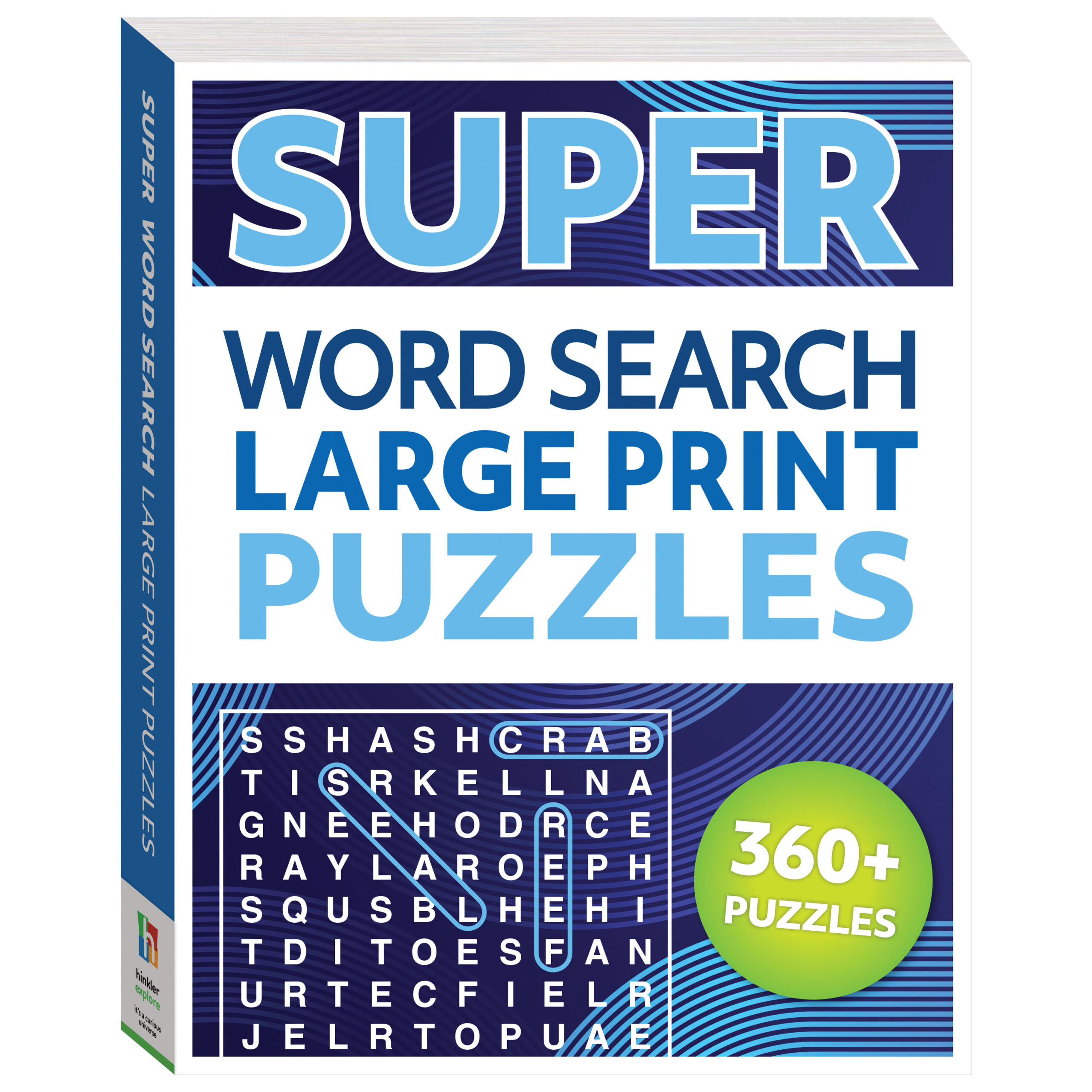 Super Large Print Puzzles Word Search Puzzle Books Books 