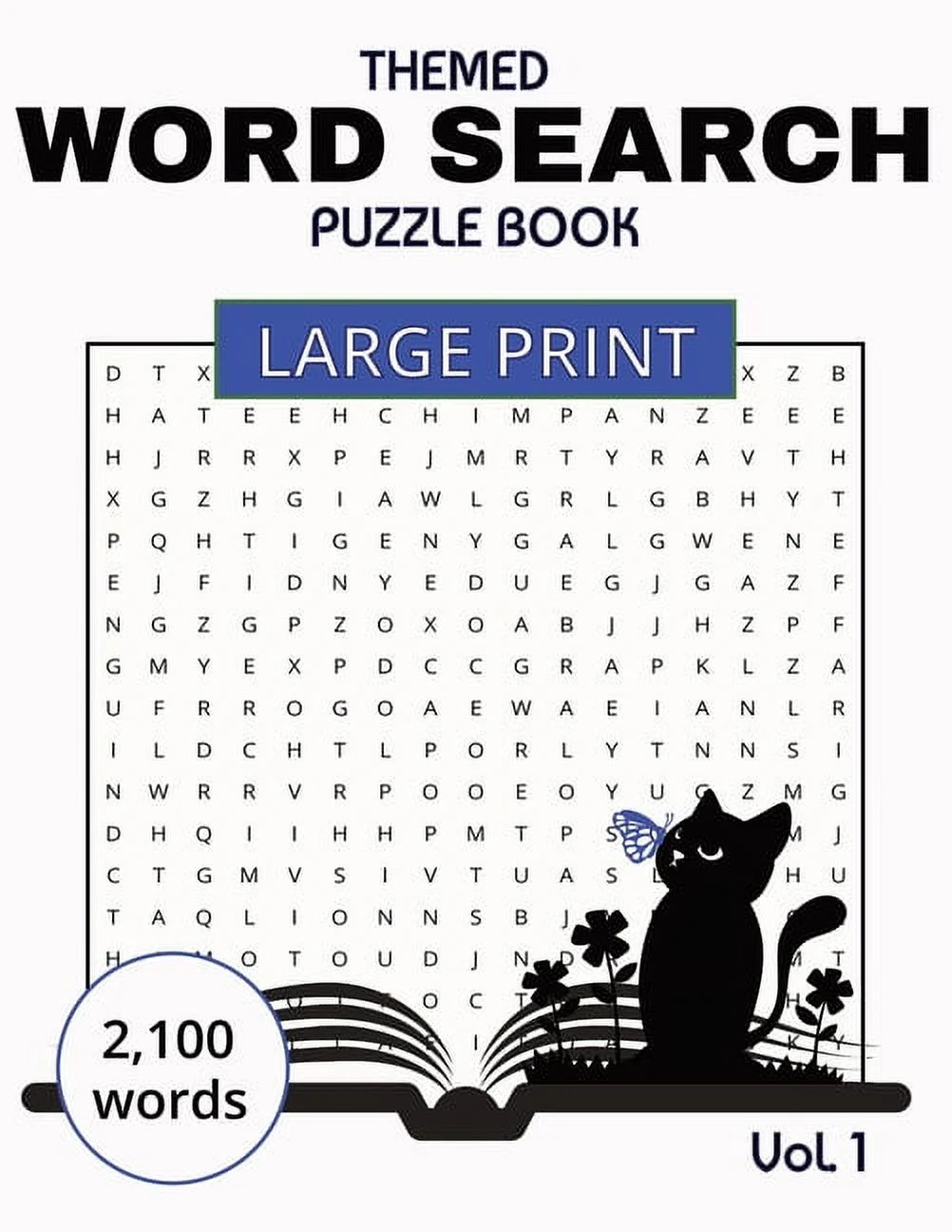Large Print Word Search Printable Book