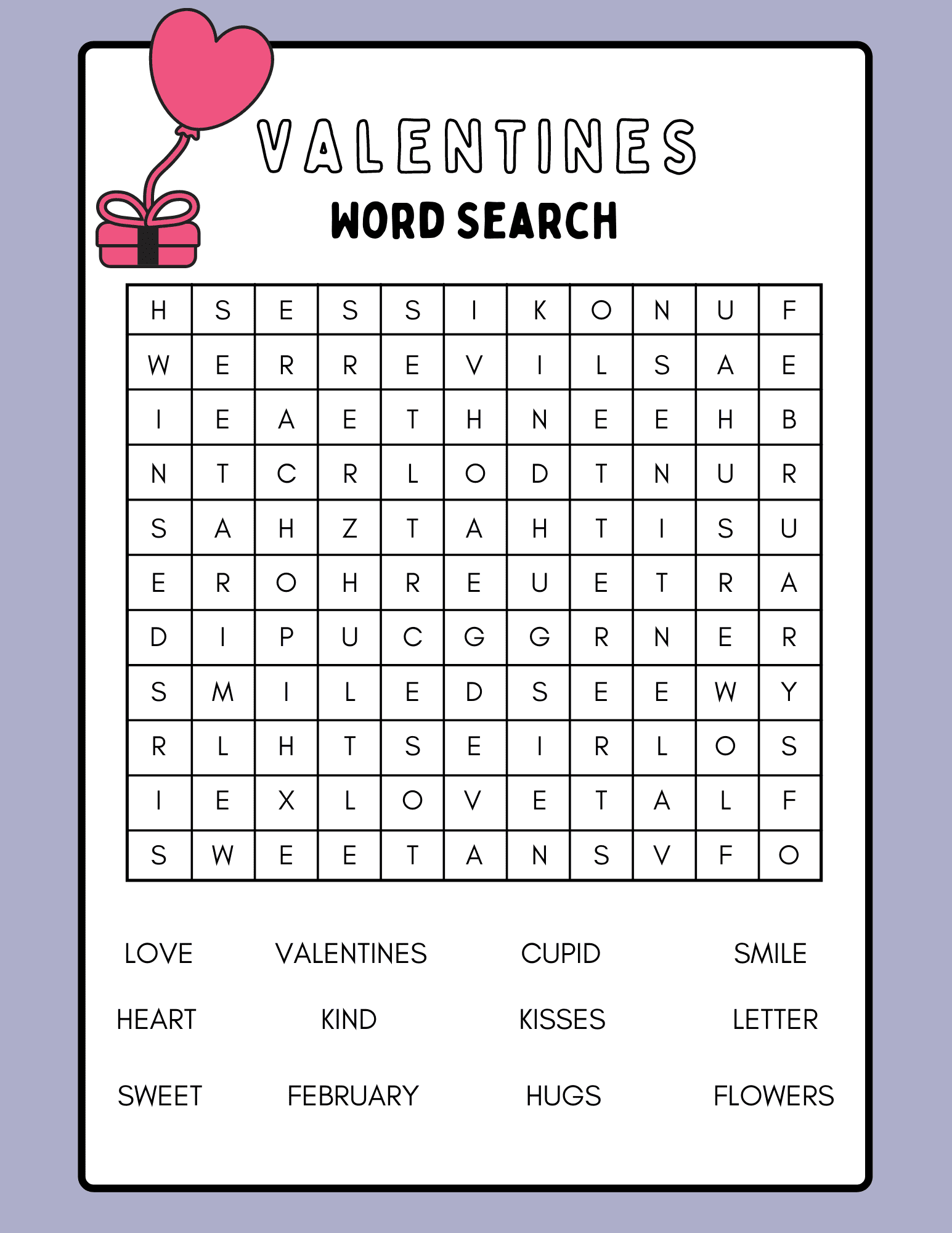 valentine s day word search free printable pdf valentine s day word search free printable pdf