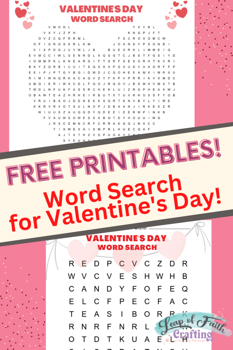 Free Printable Valentine's Day Word Searches