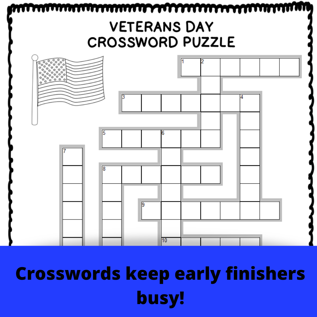 Veterans Day Word Search Pdf
