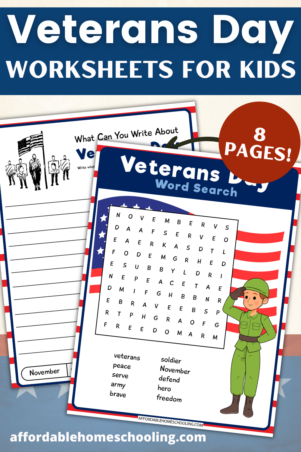 Veterans Day Word Search Free Printable Veterans Day Word Search Free Printable