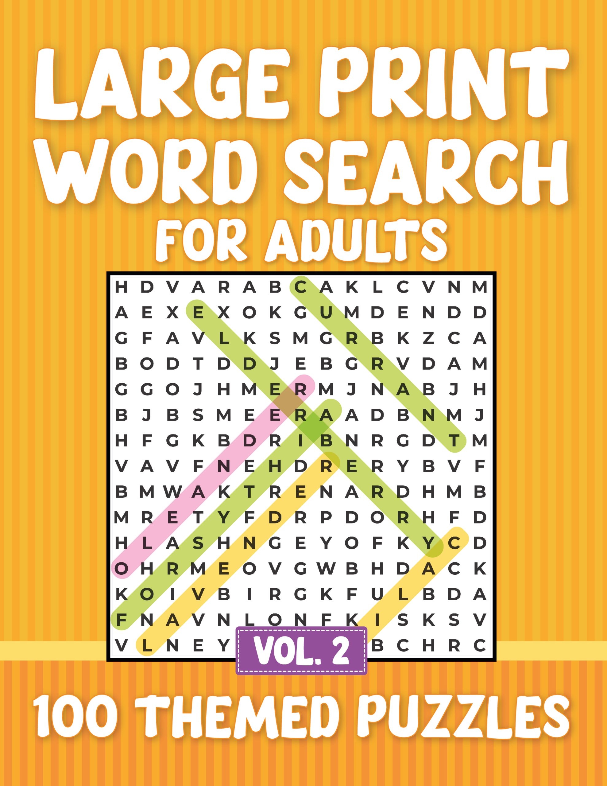 Large Printable Word Searches For Adults