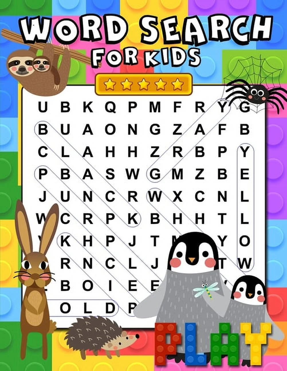 Word Search For Kids 100 Fun And Educational Word Search Puzzles For Kids Ages 6 8 Search Find Activity Book To Improve Vocabulary Spelling Memory And Logic Skills Paperback Walmart