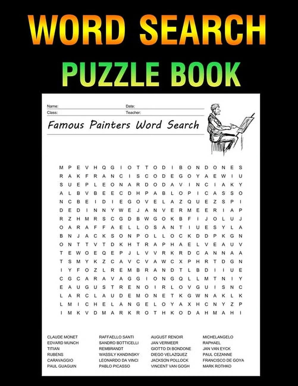 Word Search Puzzle Book 100 Word Search Worksheets Activity Book Paperback Walmart