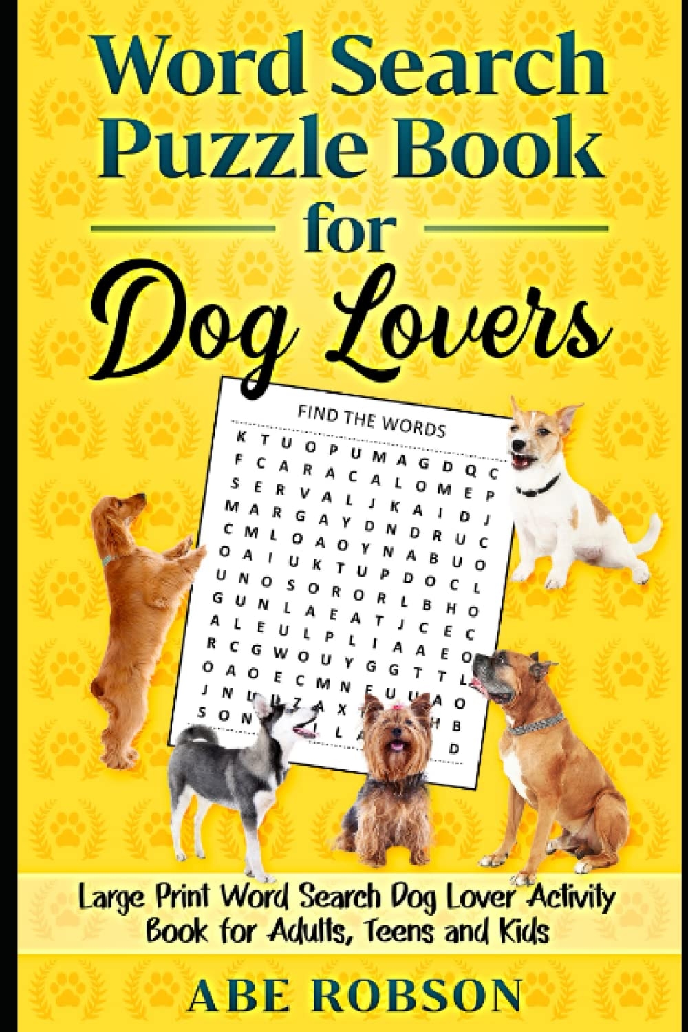 Dog Word Search Puzzle Book