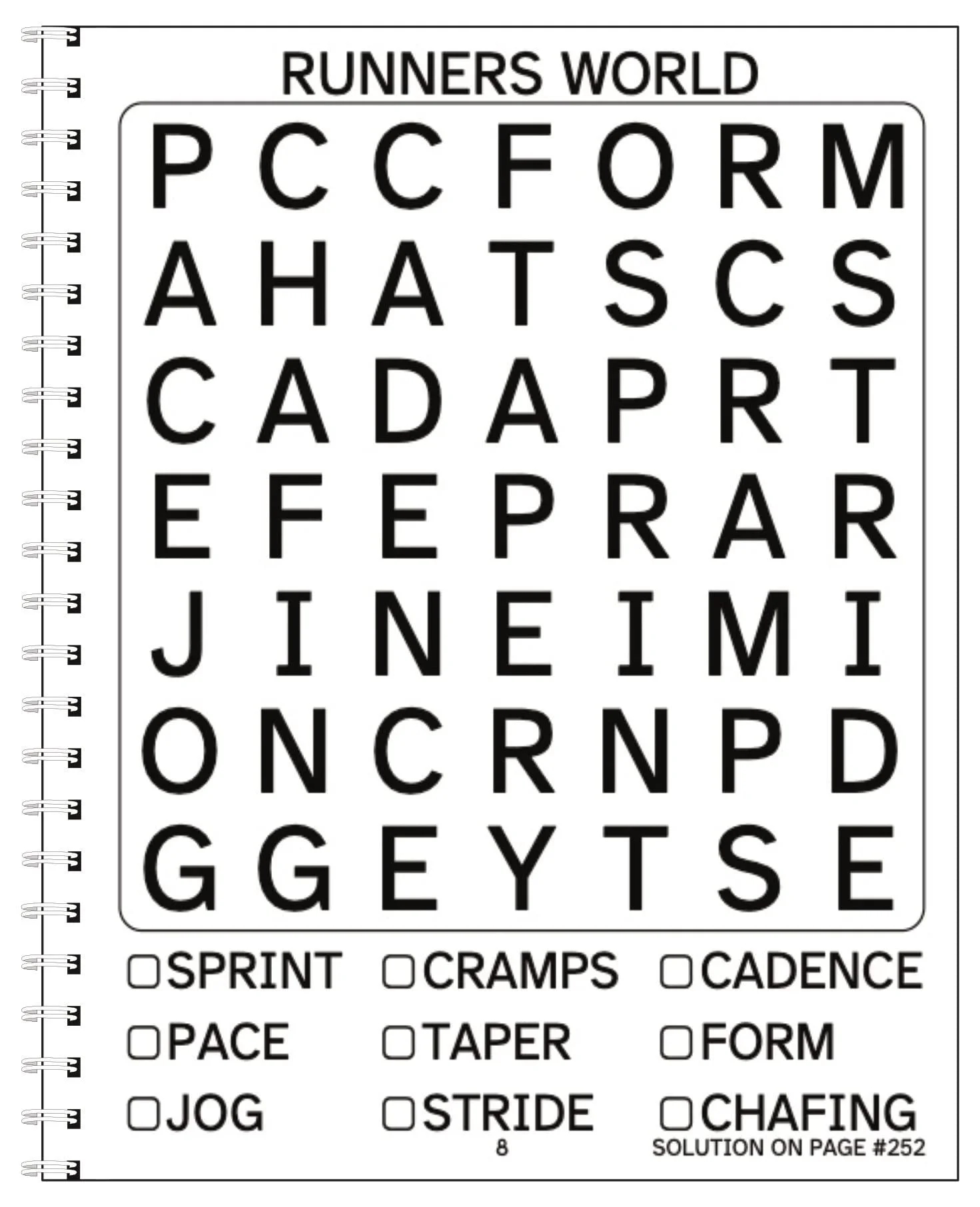 Word Search Puzzles For Seniors Extra Large Print Special Edition 250 Puzzles Spiral Bound