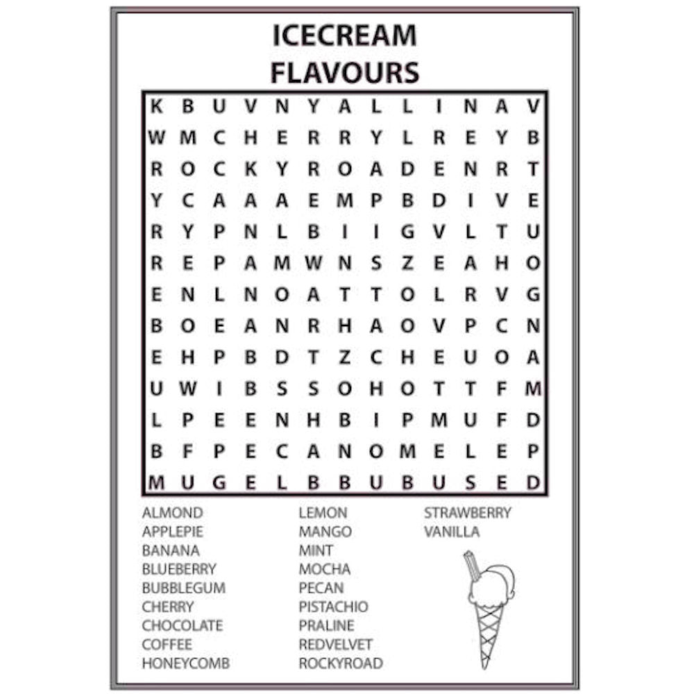 Word Search Puzzles For Seniors Extra Large Print Special Edition Worksheets Library