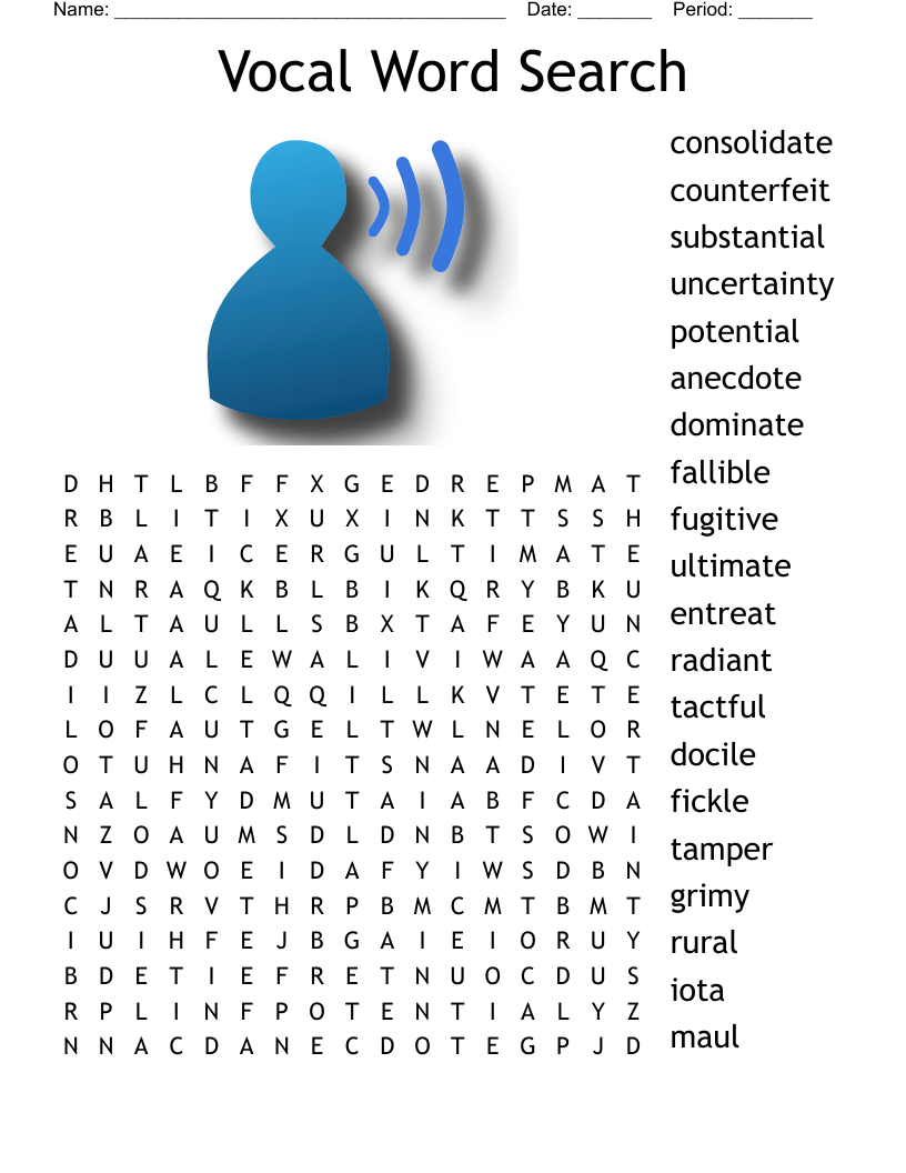 Hard 100 Word Search