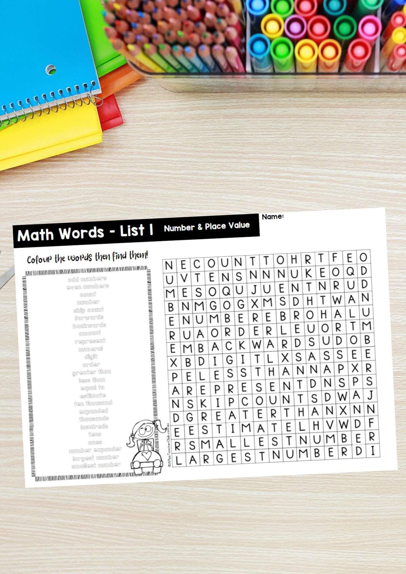 Year 3 Math Vocabulary Printables A Plus Teacher Club Year 3 Math Vocabulary Printables A Plus Teacher Club